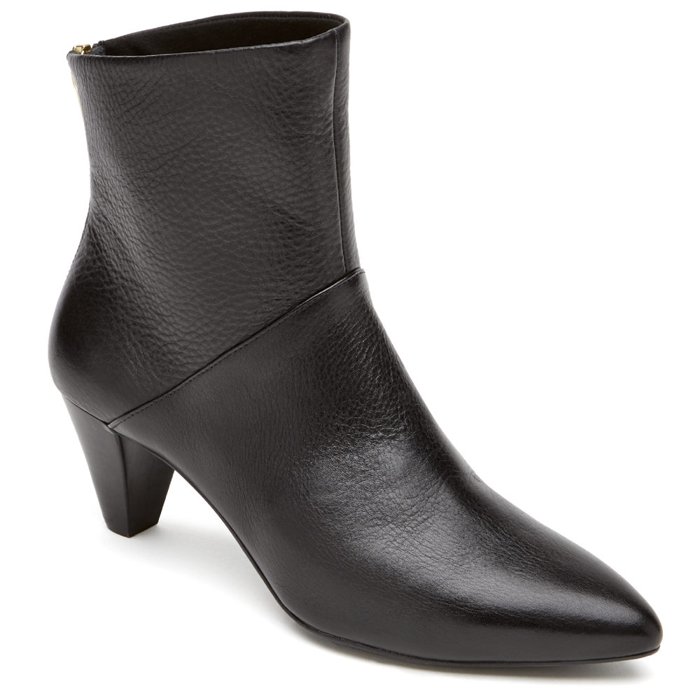 Rockport Womens Boots Black - Total Motion Saleya Cuff - UK 158-TAVJEZ